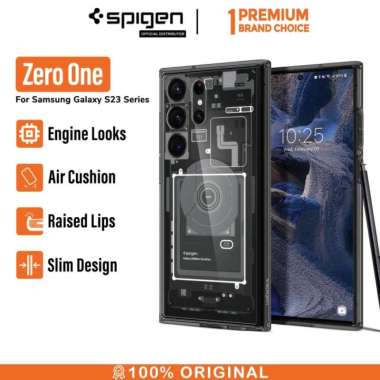 CASE GALAXY S23 ULTRA PLUS SPIGEN ULTRA HYBRID ZERO ONE CASING S23 Zero One