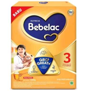 Promo Harga Bebelac 3 Susu Pertumbuhan Vanila 1000 gr - Blibli