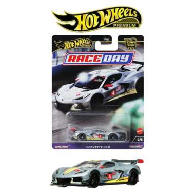 Hot Wheels Premium Race Day Varian Mix Porsche 911 GT3 BMW Corvette Corvette C8R Abu