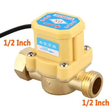 Saklar Otomatis Pompa Waterflow Switch Otomatis Pompa Air Pendorong Flow Switch 1/2 Inch