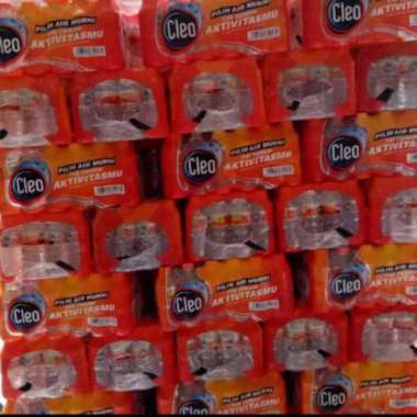 (SLOP) Air Mineral Cleo Botol Kecil 220 ml ( 24 pcs)