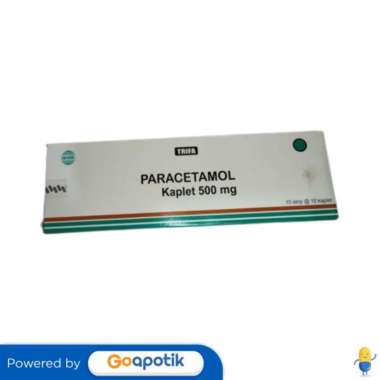PARACETAMOL TRIFA 500 MG BOX 100 KAPLET