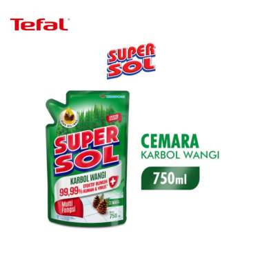 [HADIAH] Supersol Pembersih Lantai Karbol Cemara 750ml