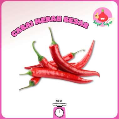 Sayur Segar - Cabai Merah Besar/Big Chili 250 gr