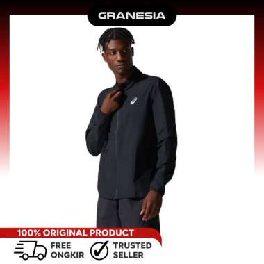 Asics Silver JK Men's Running Jacket 21B856001|Jaket Olahraga Lari Pria M