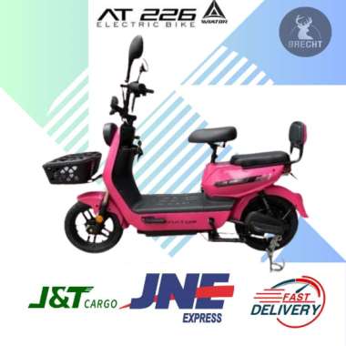 Sepeda Listrik AVIATOR AT 226 BY PACIFIC 500 Watt E Bike hitam