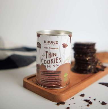 WoCA Thin Cookies Krunz Chocolate Dark Chocolate