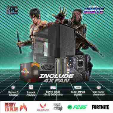 PC Gaming Rakitan Pixel Ignite 3 | AMD Ryzen 5 8500G | RAM 16GB | SSD 512GB FourPCGaming by Foursqua