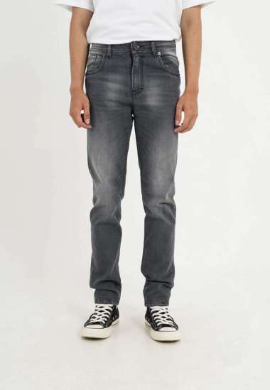 Greenlight Men's Long Wash Denim Pants Regular Fit Jeans Benhill OL-C031124 30 Dark Blue