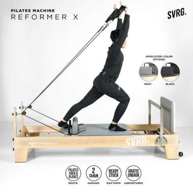 Pilates Reformer X Fordable - Maple Wood - SVRG - Alat Gym - Alat Pilates