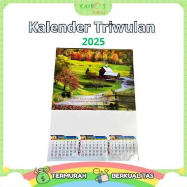 Kalender Dinding Tahun 2025 Triwulan ARTIS