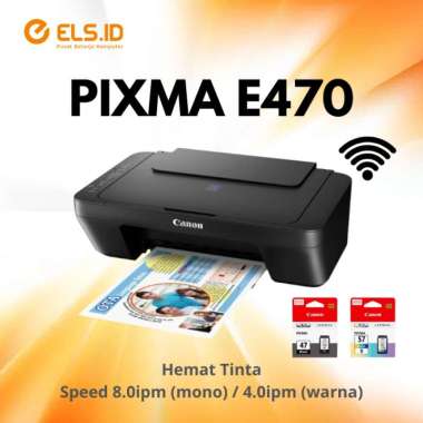 Printer All-In-One Canon PIXMA E470 Wireless