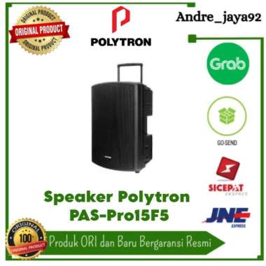 Speaker Portable Meeting Polytron 15 Inch Pas Pro-15F5