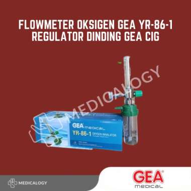 Flowmeter Oksigen GEA YR-86-1 Regulator Dinding GEA CIG