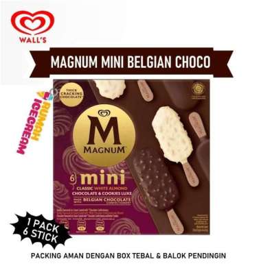 Ice Cream / Es Krim Magnum Mini Multipack Walls Belgian Choco