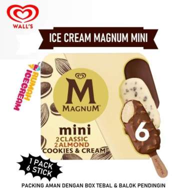 Ice Cream / Es Krim Magnum Mini Multipack Walls White