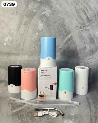 Pompa Galon Air Minum Elektrik Automatic Water Dispenser Air Pink