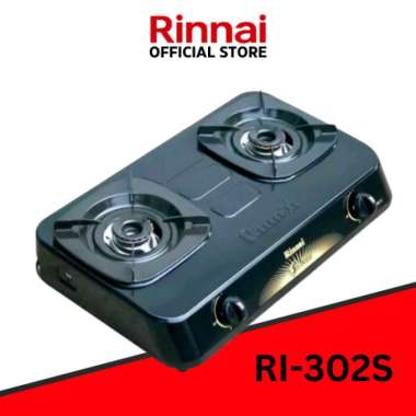 Kompor gas Rinnai RI302S - 2 tungku Rinnai Ri-302S