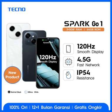 Tecno Spark Go 1 RAM 4/128 White