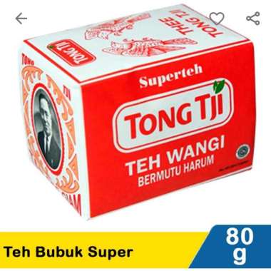 Promo Harga Tong Tji Teh Bubuk Super 80 gr - Blibli