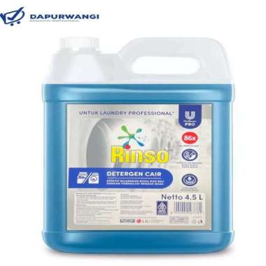 Rinso Matic Professional Deterjen Laundry Kiloan Cair Jerigen 4.5 L