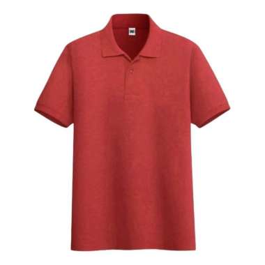 Kaos Polo Shirt Tshirt Baju Kerah Distro Bata orange merah oren banyak warna polos custom indonesia 