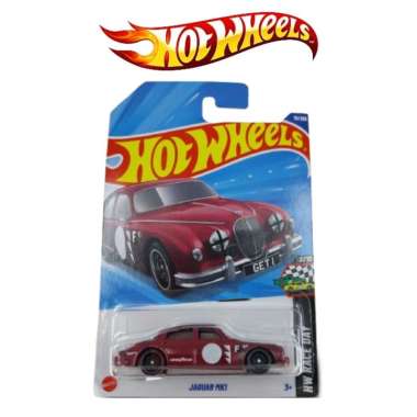 Hot Wheels Jaguar MK1 Maroon Good Year HW Race Day