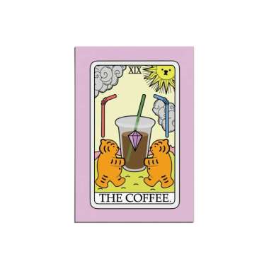 MUZIK TIGER Tarot Tiger Post Card Coffe Tarot