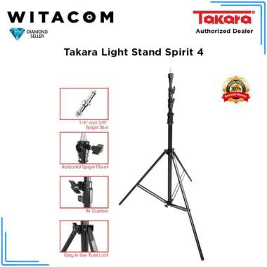 WITACOM - Takara Light Stand Spirit 4 with Air Cushion