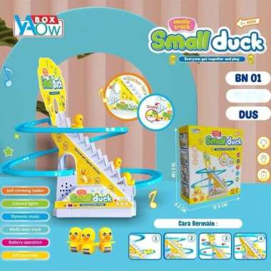 Mainan Track Slide Tangga Bebek / Mainan Seluncur Bebek / Mainan Anak Slide Music Track Small Duck B