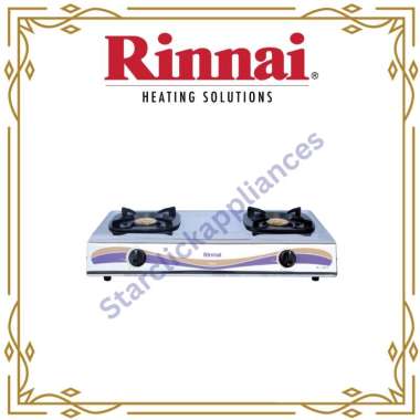 [PROMO] RINNAI Kompor Gas RI-522E / RI 522 E / RI522E [2 Tungku] [Garansi Resmi]