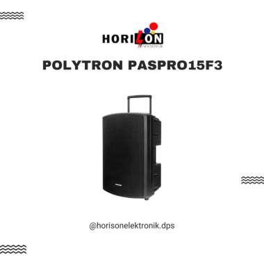 POLYTRON PORTABLE BLUETOOTH SPEAKER PASPRO15F3 15 INCH