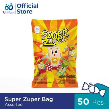 PERMEN SUPER ZUPER CANDY BAG ISI 50PCS