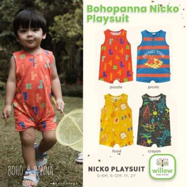 Jumpsuit Bayi - Bohopanna Nicko Playsuit 1Y Puzzle