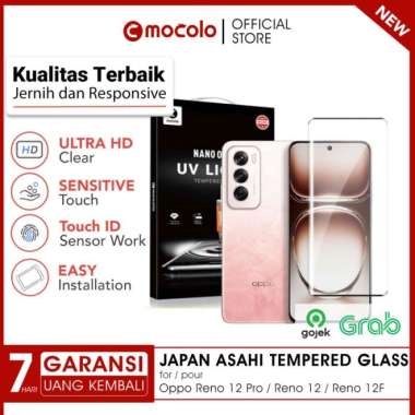 Tempered Glass UV Reno 12 Pro / Reno12 / Reno 12F - Mocolo Anti Gores Reno 12F