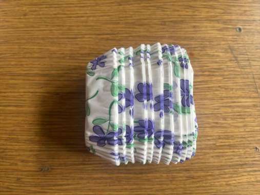 KERTAS ALAS RISOLES / CAKE CASES OVAL / CUP CAKE RISOL MOTIF 250 pcs