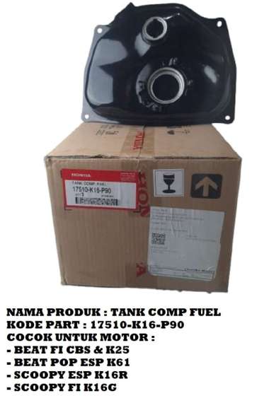 Tangki Bensin Honda BeAT FI 17510-K16-P90