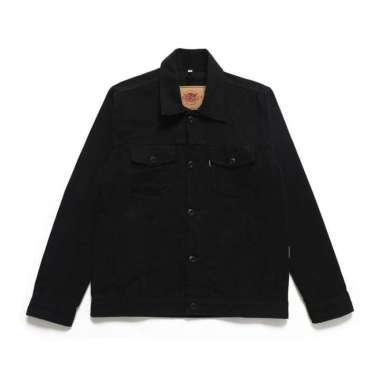 NAKA TRUCKER JACKET BLACK XXL