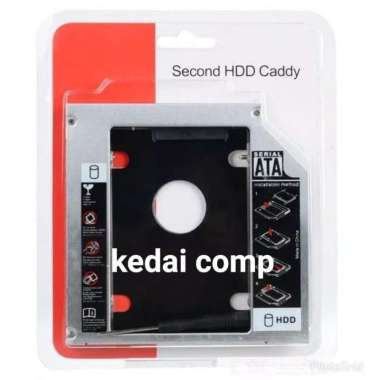 SSD HDD Caddy Slim 9.5 mm Hardisk Rack Caddy