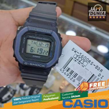 CASIO ORIGINAL - CASIO G-SHOCK DW-5600RS-8DR GSHOCK DW 5600RS 8DR - JAM TANGAN PRIA NG - RUBBER G SH