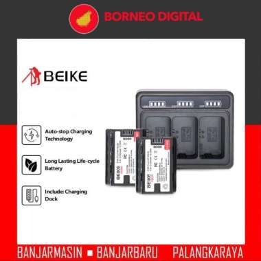 Beike Power Dual Battery + Charger (NP-FZ100 | NP-FW50 | NP-W126 | NP-W235) NP-FZ100