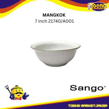 MANGKOK KERAMIK / MANGKOK SALAD 7 inch 21740/A001 SANGO