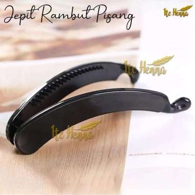 Jepit Rambut Pisang Jepitan Ponytail Korea Bentuk Pisang