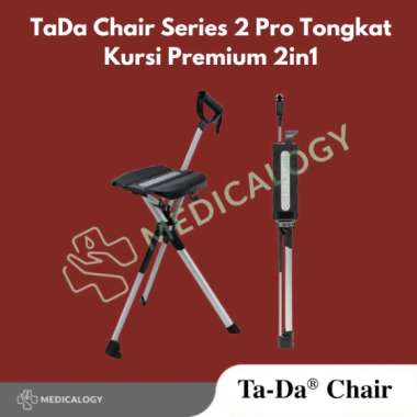 TaDa Chair Series 2 Pro Tongkat Kursi Premium 2in1