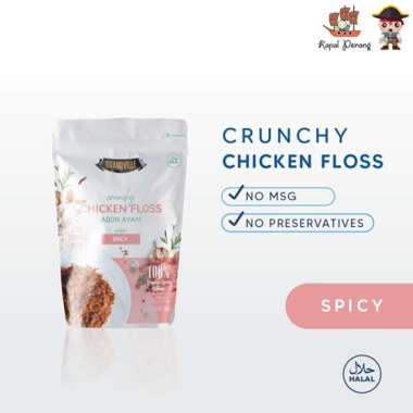 Grandville Abon Ayam Crunchy 100 gram - Spicy