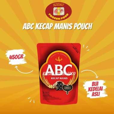 ABC KECAP MANIS POUCH 450GR / KECAP MANIS ABC POUCH 450 GR