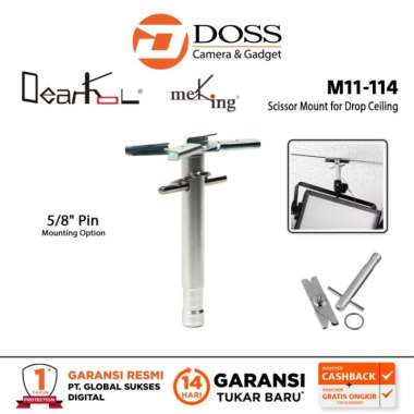 Meking M11-114 Scissor Mount for Drop Ceiling 5/8'' Pin