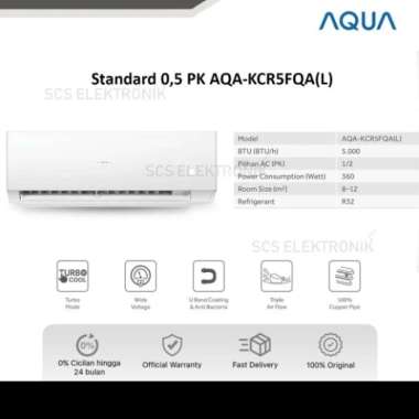 AC Aqua 1/2PK AQA-KCR5FQAL