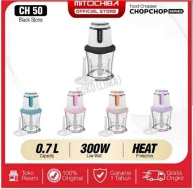 Chopper Mitochiba CH 50 0,7 Liter Blender Bumbu Daging PURPLE