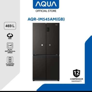 KULKAS MULTIDOOR AQUA 4 PINTU AQR-IM545M(GB)